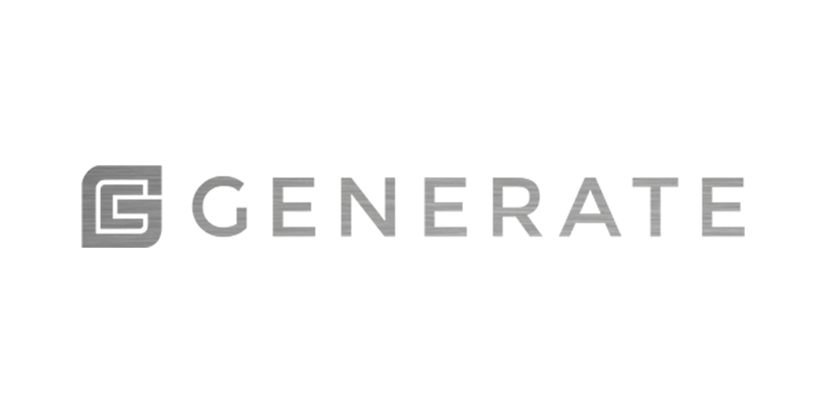 2020 Generate brushedsteel logo